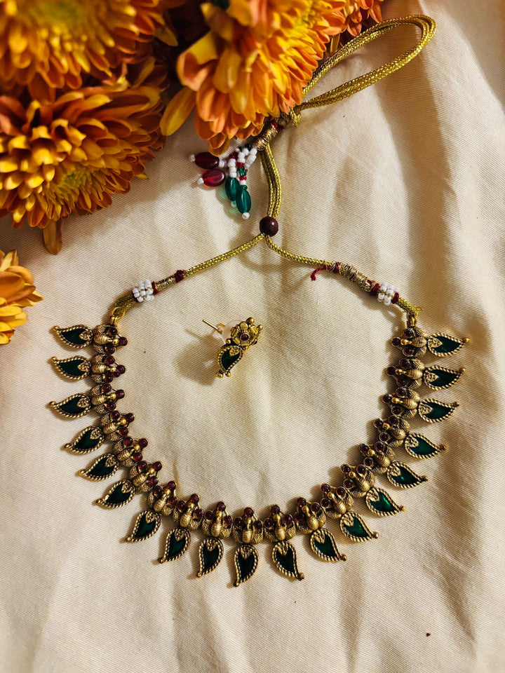 Green Drop Necklace