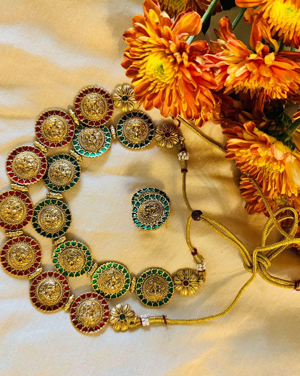 Temple Coin Necklace